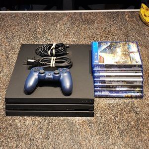 Playstation 4 Pro Console Used and Games